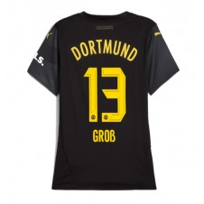 Borussia Dortmund Pascal Gross #13 Bortedrakt Kvinner 2024-25 Kortermet